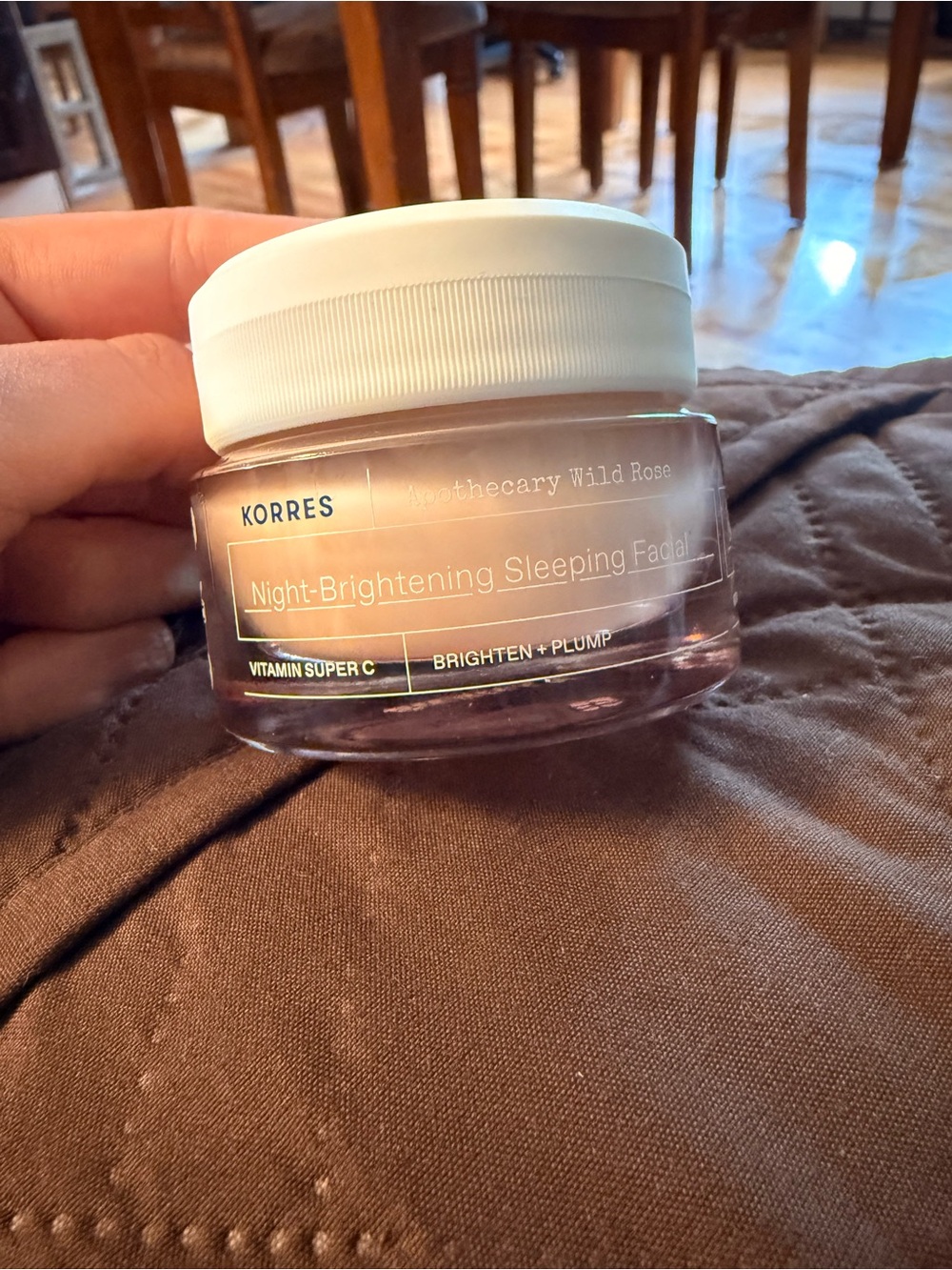 Korres Pink Jar Night-Brightening Sleeping Facial